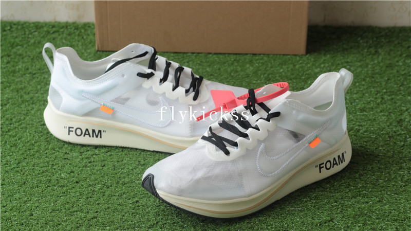 Correct Version Off White x Nike Zoom Fly